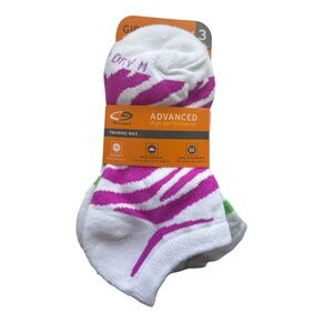 NWT C9 By Champion Girls Advanced No Show Training Socks Sizes 10.5-4